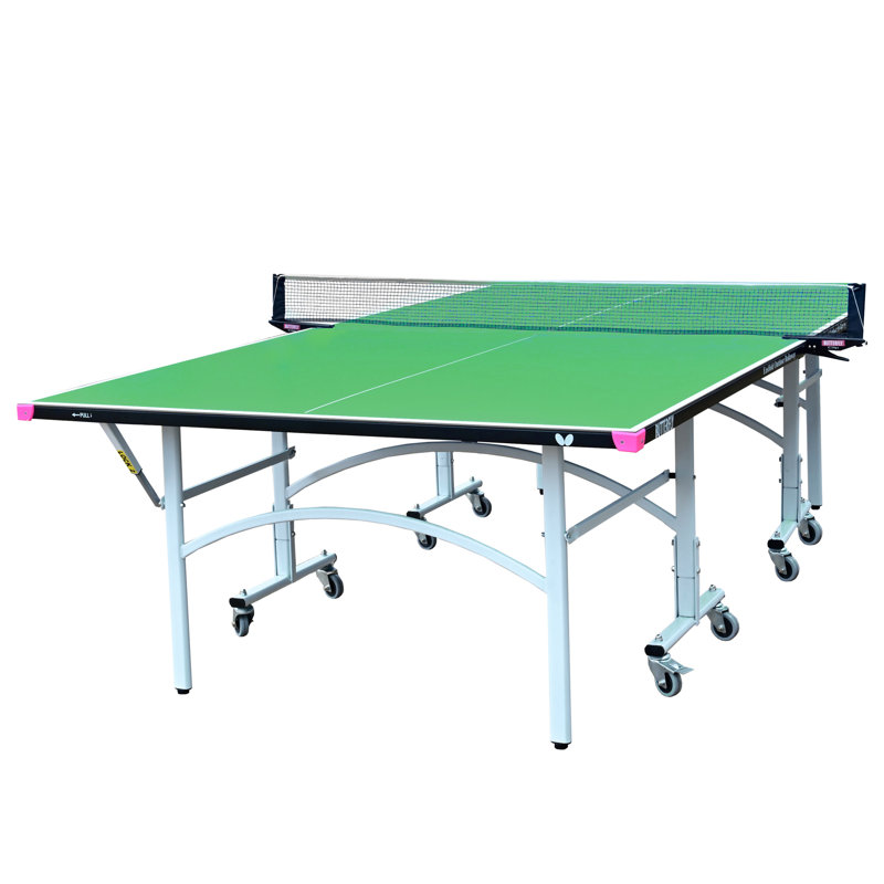 Table de tennis de table d'intérieur pliable Butterfly Easifold 19, Vert, 0.2"