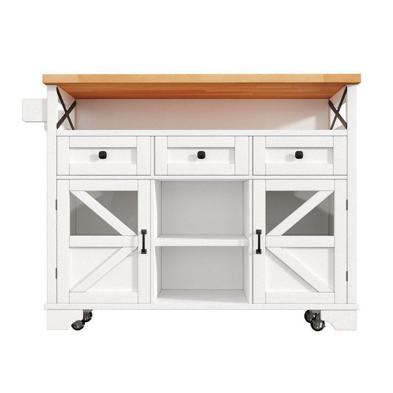 Wood Kitchen Island