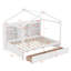 Lit double Tuttletown avec tablettes de rangement et 2 tiroirs Tuttletown-91959679