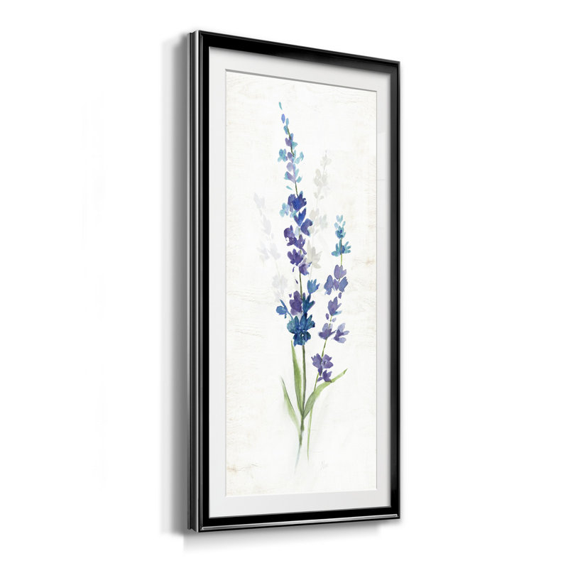 Fresh Cut Lavender II - impression, Noir, H 10,5 po x l 18,5 po x P 1,5 po
