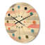 Horloge murale horizontale à motif géométrique I-63891630