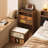 23.62"Retro solid wood flap-top dressing table