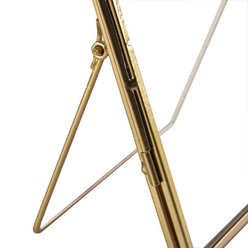 Nicola Spring - Standing Metal Picture Photo Frame, Rose Gold, 2, 20cm x 25cm