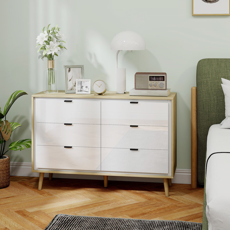 110 cm W Chest of 6 Drawers