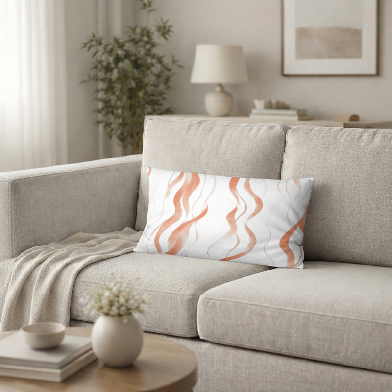 Coussin décoratif moderne Modern, H 12 po x l 20 po