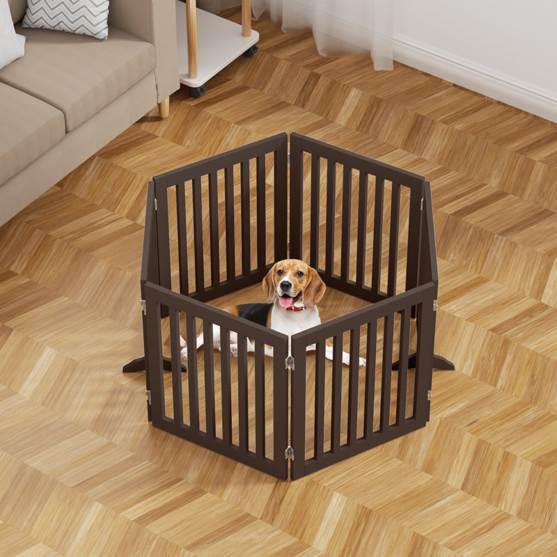 Barrière pour animaux sur pieds Ignacio, H 24 po x l 120 po