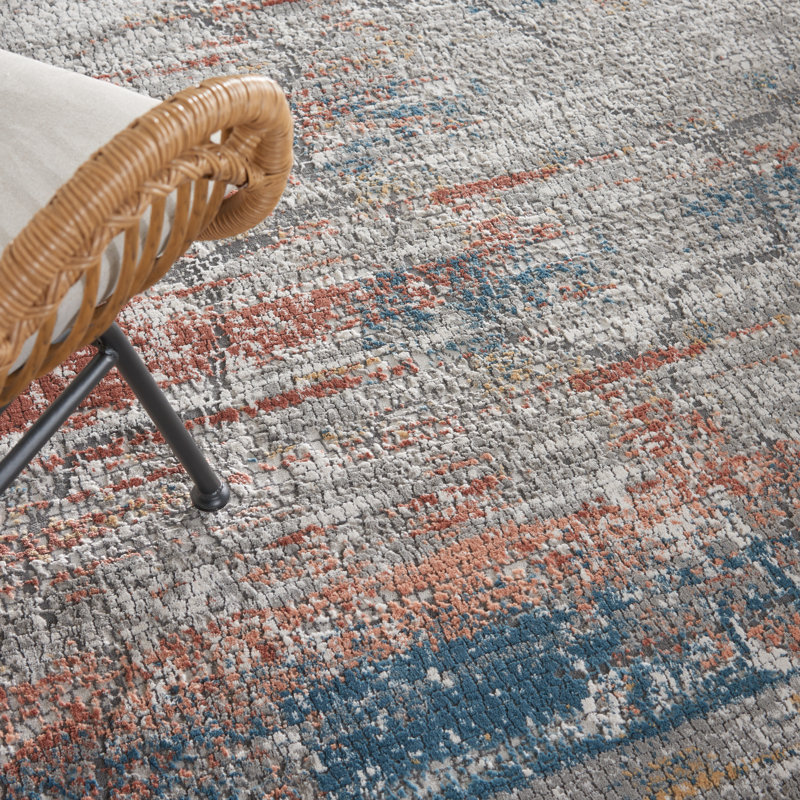 Abstract Indoor Rug, Rectangle 5'3" x 7'3"