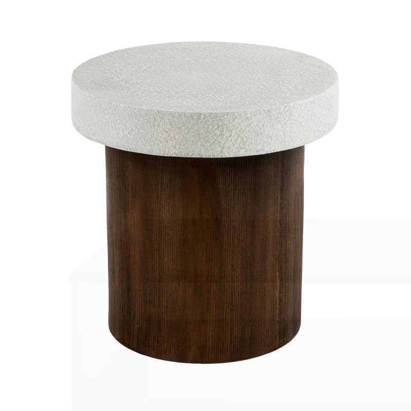 MGO Square Side Table, 19.25" H x 19" W x 19" D