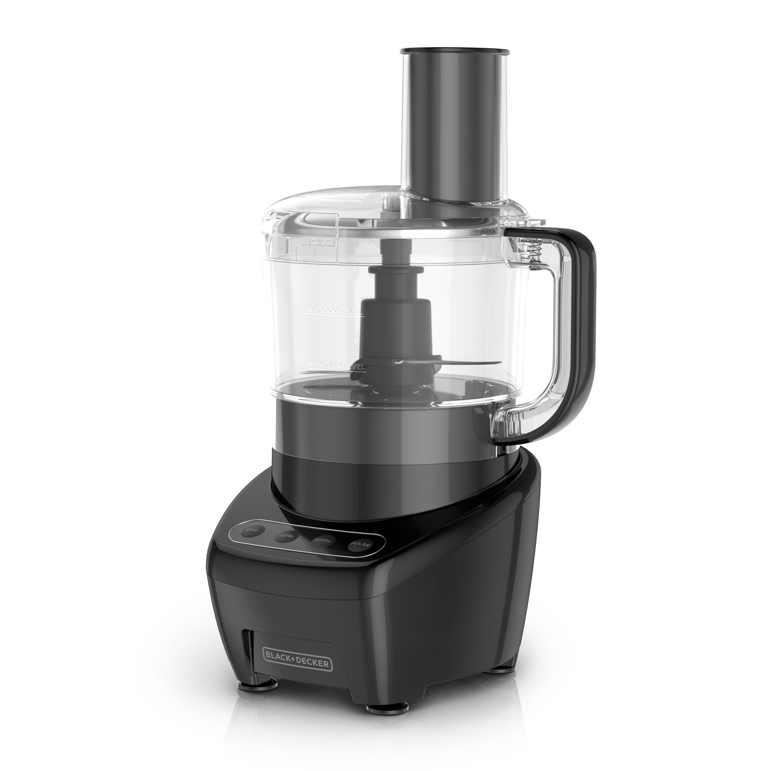 BLACK+DECKER 3In1 Easy Assembly 8Cup Food Processor, Black & Reviews
