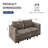 Tomario 61" Upholstered Loveseat With Storage-73474450