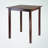 Hodges 3-Pc High Table with V-Back Bar Stools, Walnut