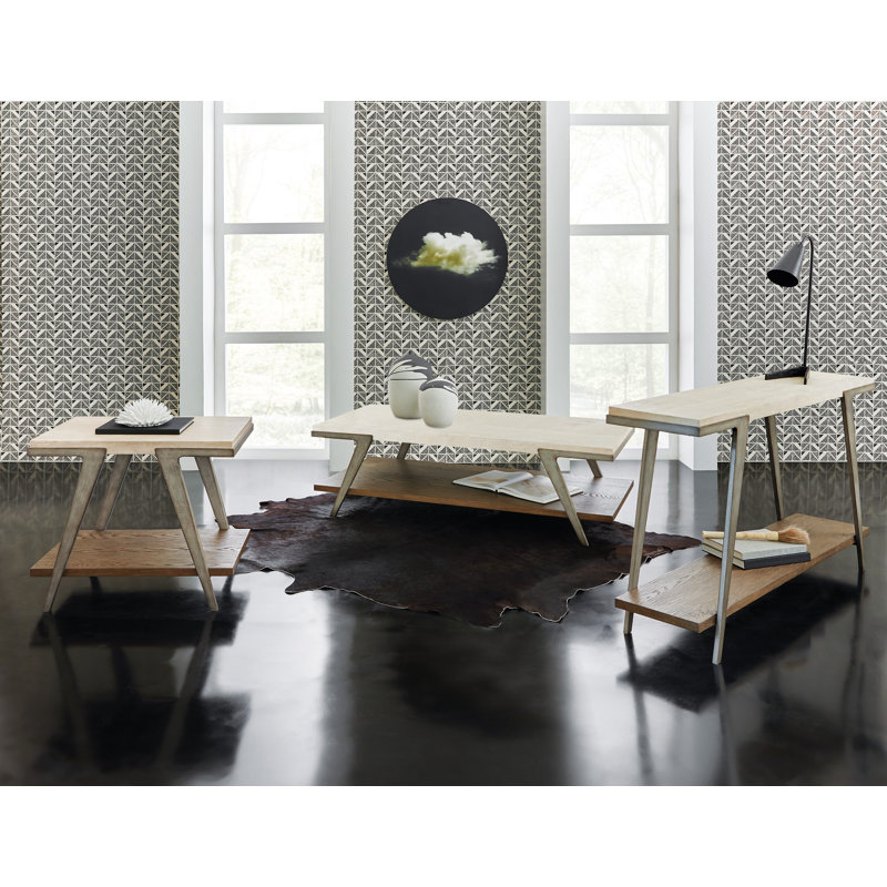 Commerce And Market 61'' Marble Top Console Table