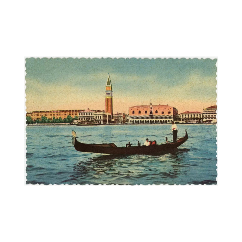 Gondola by Alan Paul - Wrapped Canvas Painting, 152.5 cm H x 101.5 cm W x 3.175 cm D