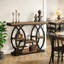 Table d'entrée classique, console pratique, table de canapé stable-1924522791