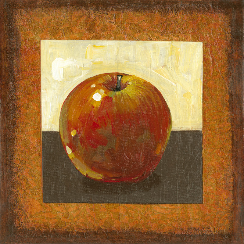 Gilded Fruit II by Timothy O' Toole - Wrapped Canvas Painting, 30cm H x 30cm W x 3.8cm D