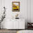 Three Doors Side Table-White