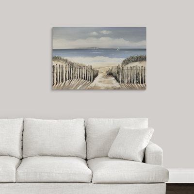 « seascape escape », peinture sur toile
