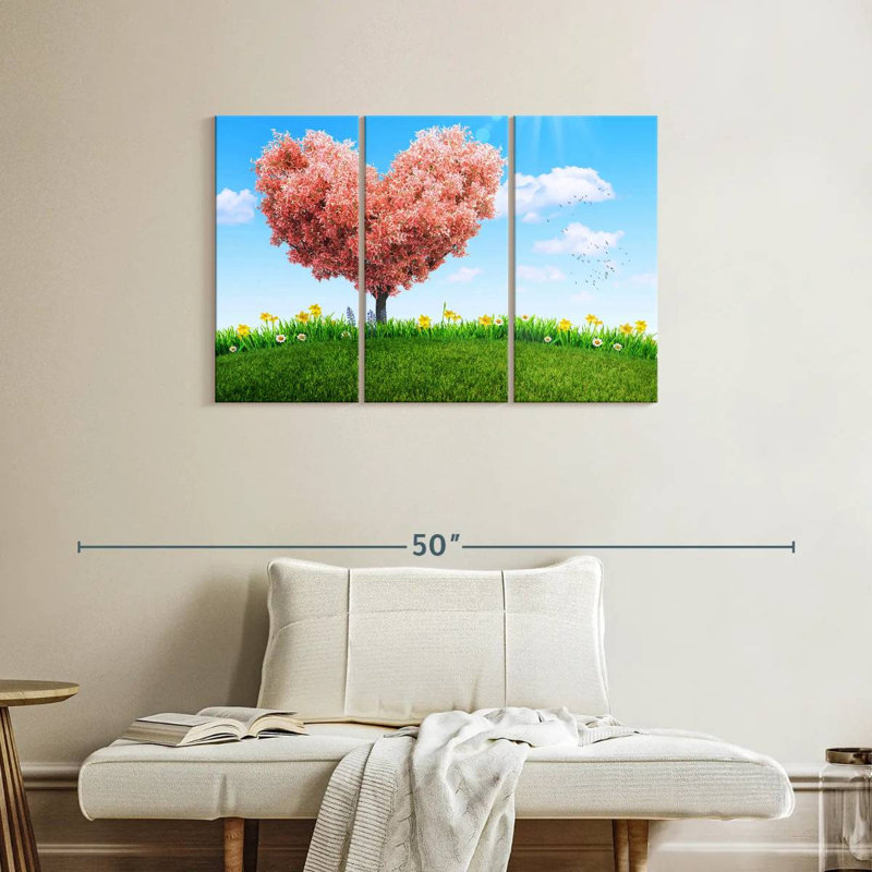 Hardie Spring Heart Tree, 24" H x 38" W