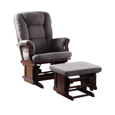 Fauteuil coulissant et pouf