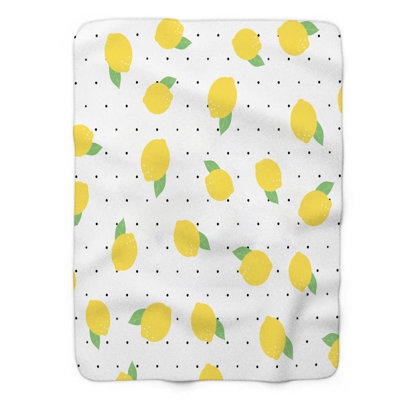 Zesty Delight - 1 Piece Premium Sherpa Blanket