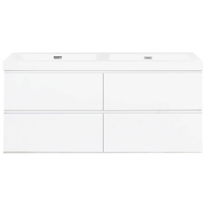 Napa 120mm Double Bathroom Vanity with Basin, White