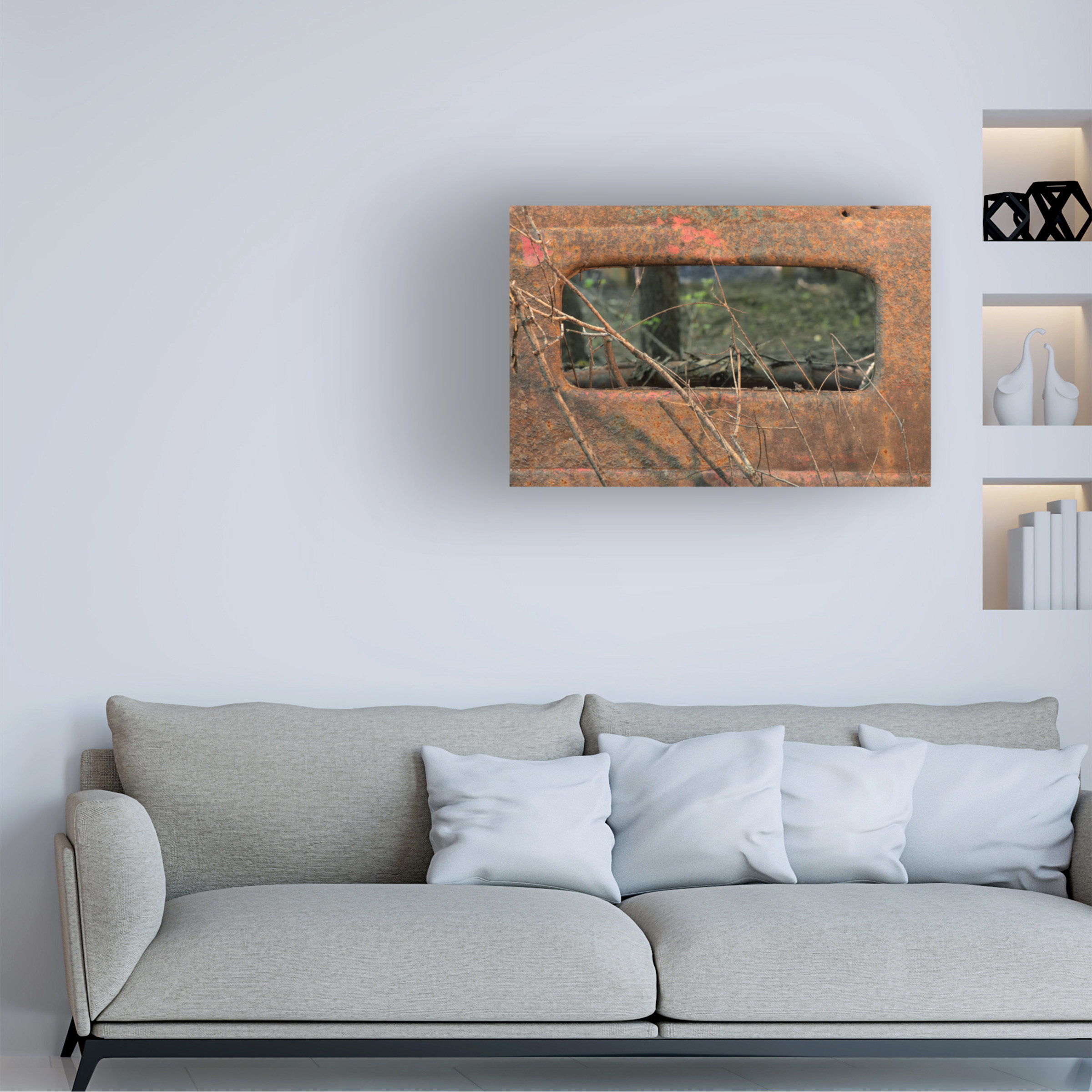 Ebern Designs Gordon Semmens Red River Rust 03 Canvas Art - Wayfair Canada