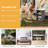 Marteinn Folding Camping Storag