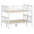 Functional Bunk Bed Featuring Easy-Access Ladder for Guest Room and Bedroom Furniture-1775411331