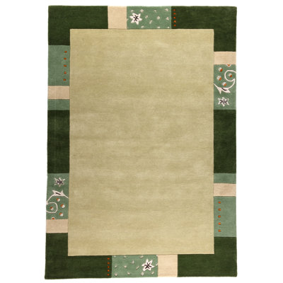 Royal Ganges Hand Tufted Green Rug