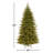 Nordic Flocked Pre-Lit Spruce Christmas Tree-649343712