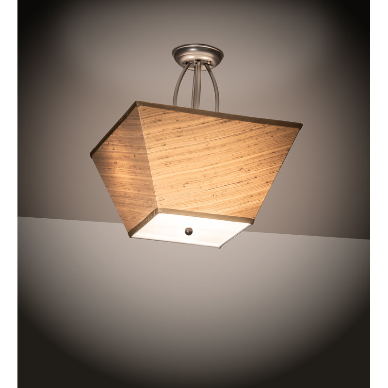 2 - Light Semi Flush Mount