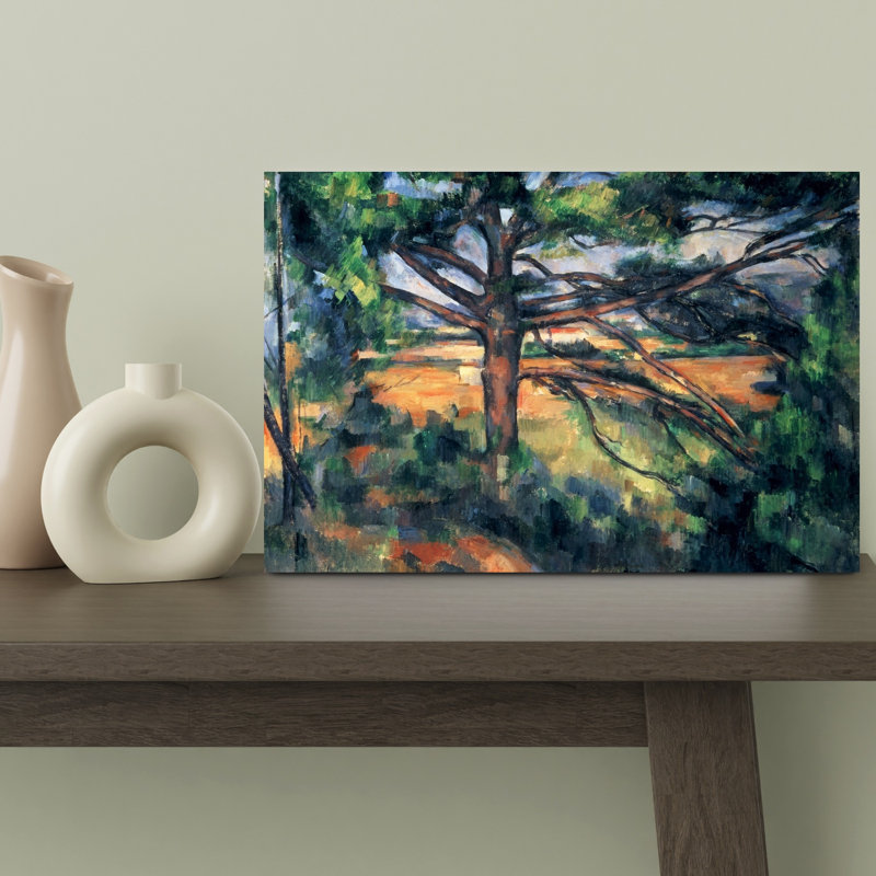 The Large Pine, 1895-97 Abstract Contemporary Pine Landscape Nature Wall Art Print, 30.48cm H x 45.72cm W