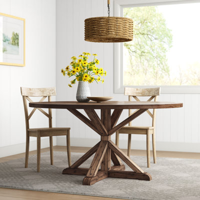 Deane Pine Round Dining Table