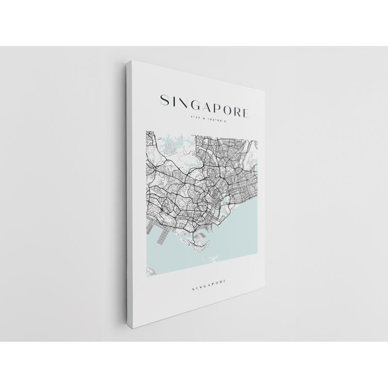 «Singapour», impression sur toile