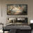 Forest Lake Landscape Artwork, Rustic Living Room Wall Pictures, Giclee Canvas Digital Print Extra Large Framed Wall Art-111653455-111653454