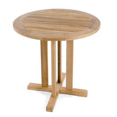 Table bistro en teck