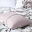 Drap simple édredon avec taille et taies décoratives taupe mauve-118022670-118022671