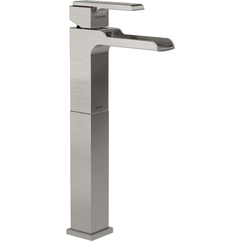 Ara Vessel Sink Bathroom Faucet, Brilliance Stainless