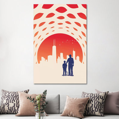 The Skyline by Jay Fleck - Wrapped Canvas Print