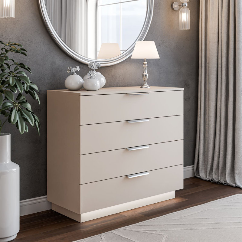 95cm Sideboard, cashmere/ silver