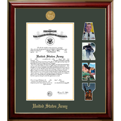 Army Certificate Picture Frame