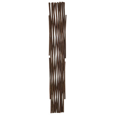 Dev 60.96cm H x 177.8cm W Brown Wood Yard/Privacy Fence