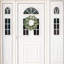 Couronne d'eucalyptus de 40 cm pour porte d'entrée, porche, fenêtre - Décoration verte pour la maison, ferme - Printemps, été, automne, toutes saisons