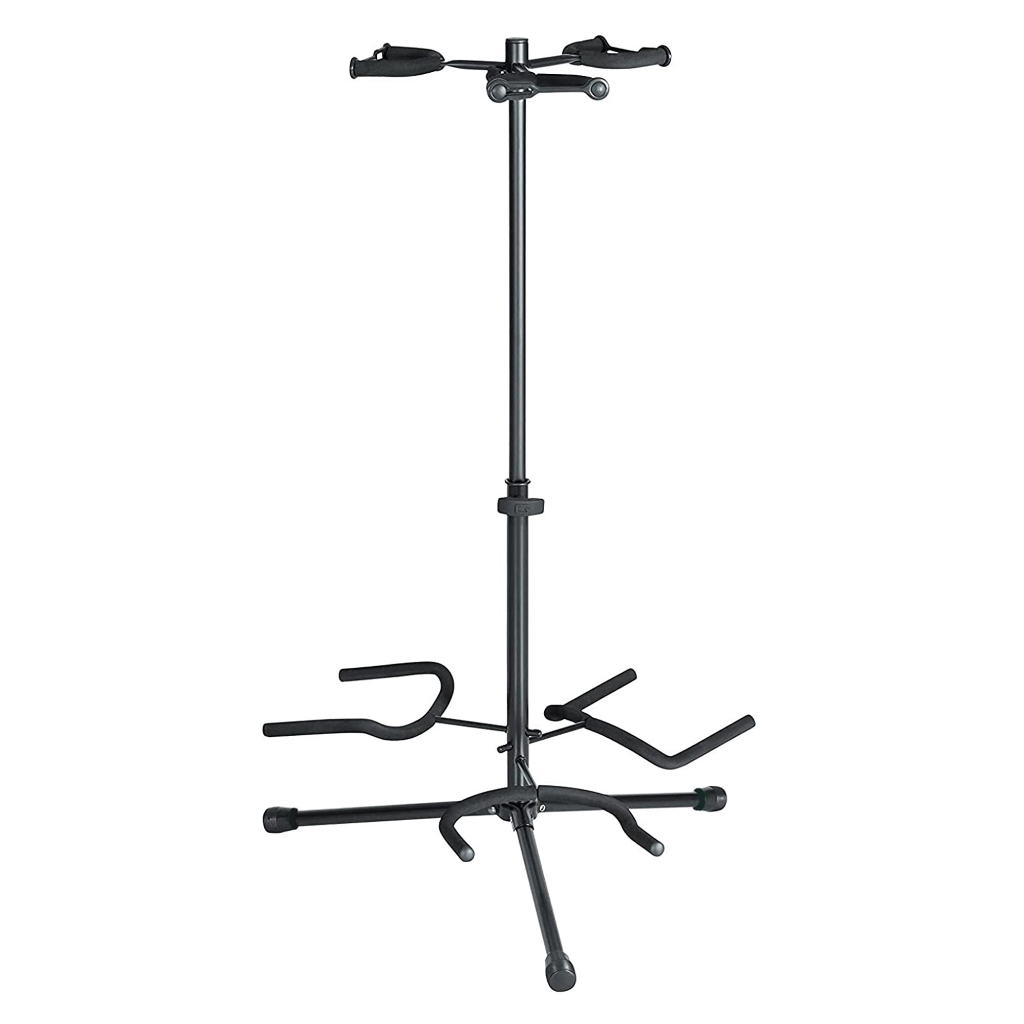 5 Core Guitar Stand Black Durable Metal Triple Guitar Stand Universal