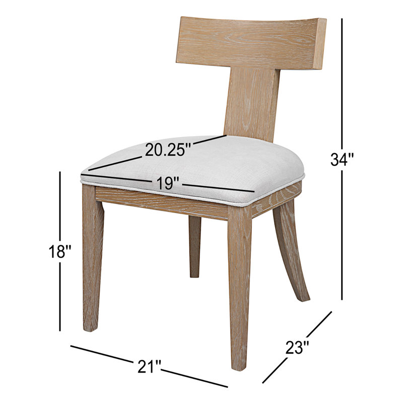 Tegan Upholstered Dining Chair, Natural