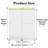 55" - 59" X 72" Frameless Double Sliding Shower Door With 8Mm Tempered Glass-115612506