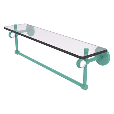 Tablette flottante avec barre à serviettes Clearview