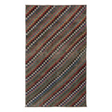 Distressed One-of-a-Kind 4'1" X 6'8" Hand Knotted Area Rug