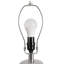 Lampe de table en céramique rustique 24 po pour chambre à coucher, lampe de chevet à motif de glacis dégradé pour le vestibule de la table de chevet du salon (ampoule incluse)