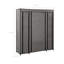 3 Door Fabric Wardrobe-43552683